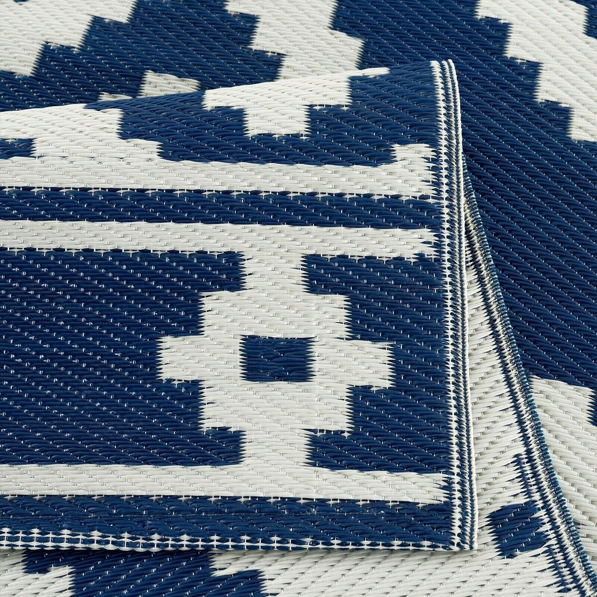 Tapis d'extérieur Milan Design 100 % écologique en plastique léger