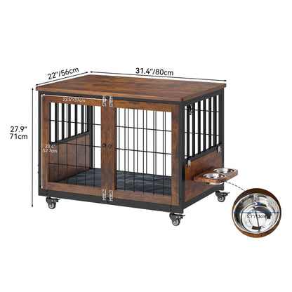 Table d'appoint en forme de cage pour chien style mobilier Moasis