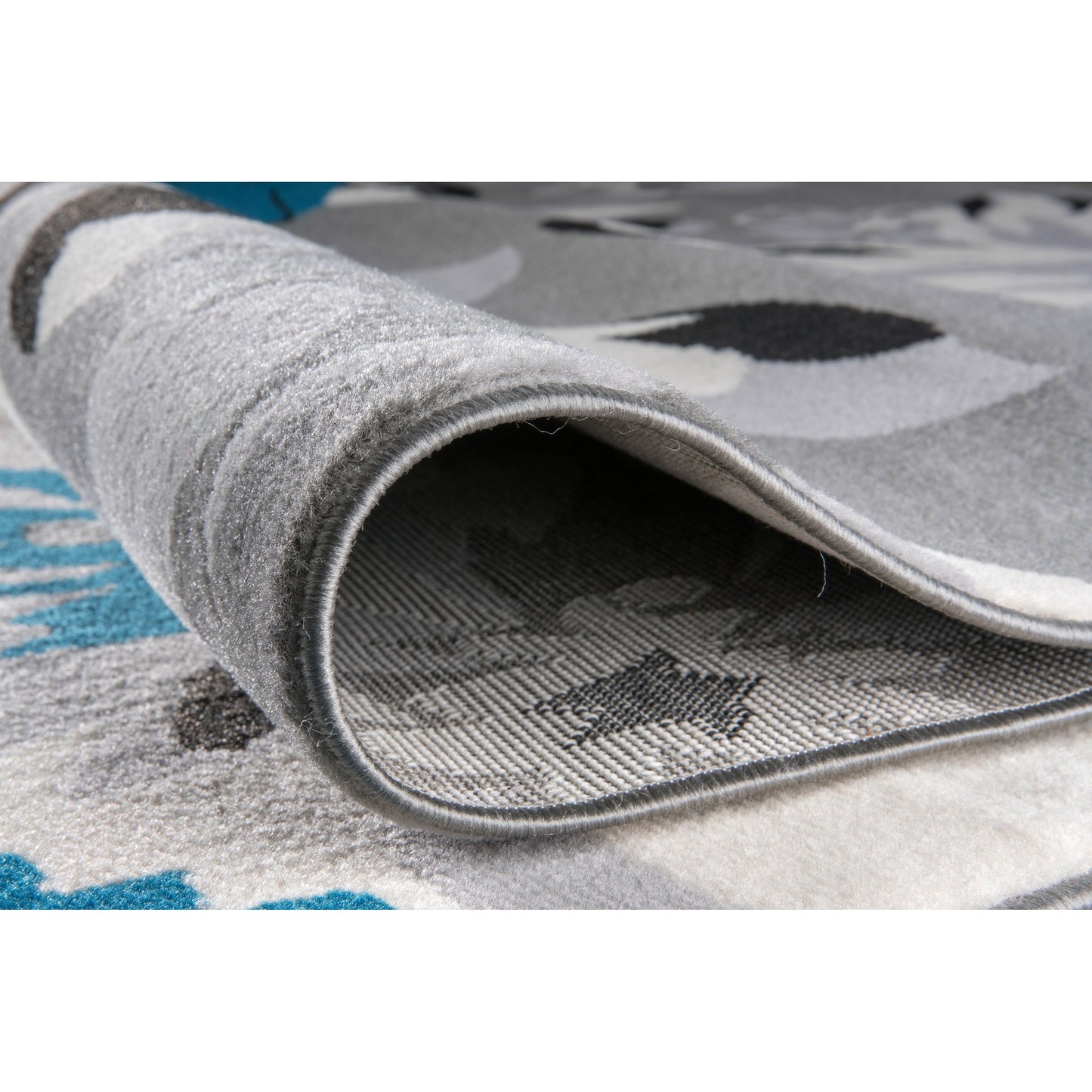 Tapis moderne à motif floral de la World Rug Gallery