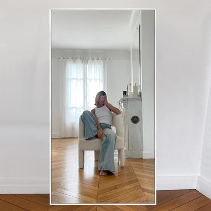 Miroir sur pied moderne pleine longueur