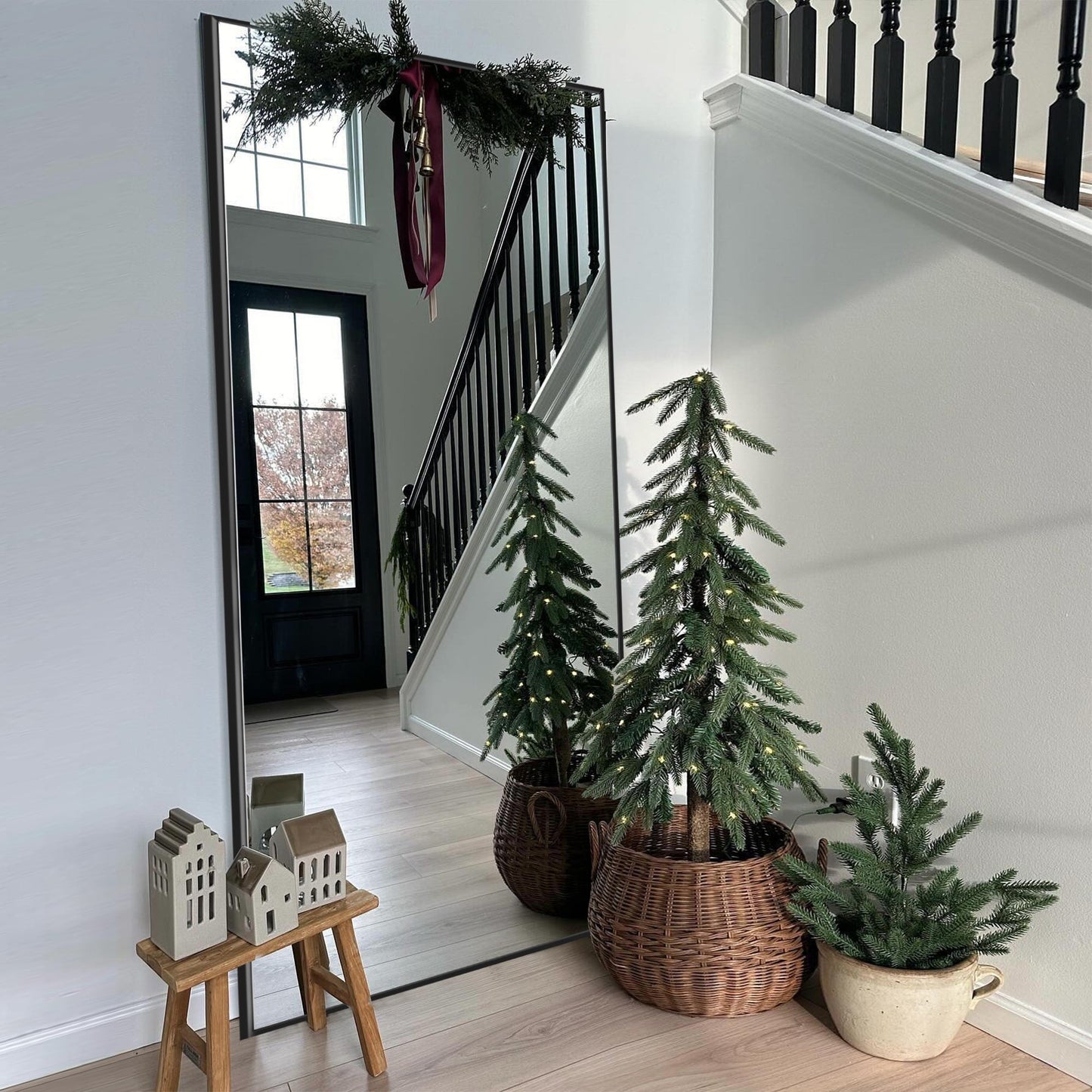 Miroir sur pied moderne pleine longueur