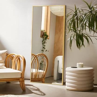 Miroir sur pied moderne pleine longueur