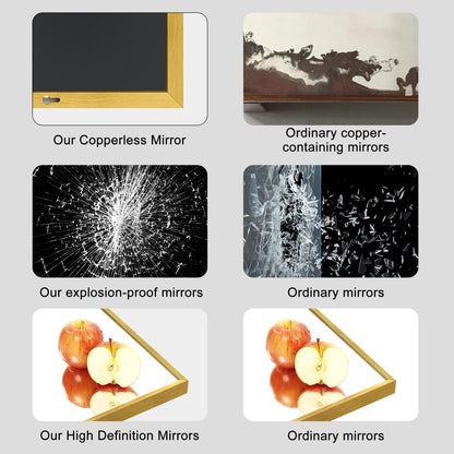 Miroir sur pied moderne pleine longueur