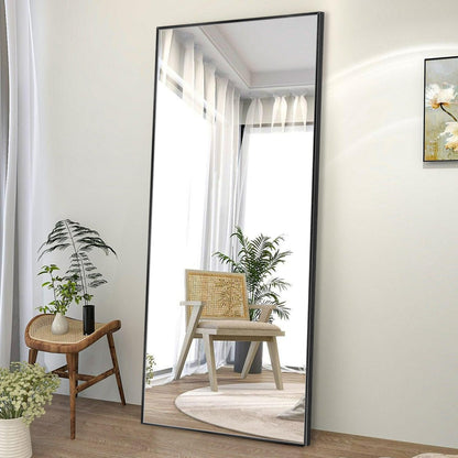 Miroir sur pied moderne pleine longueur