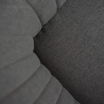 Fauteuil d'appoint pivotant Art Leon pour bureau moderne avec pieds en bois