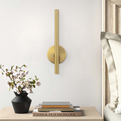 Applique murale moderne et minimaliste de style industriel, en métal avec bande LED intégrée