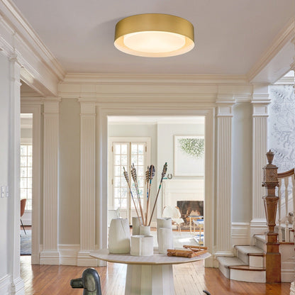 Plafonnier encastré moderne et minimaliste à 2/3/5 lumières avec abat-jour en métal et diffuseur cylindrique