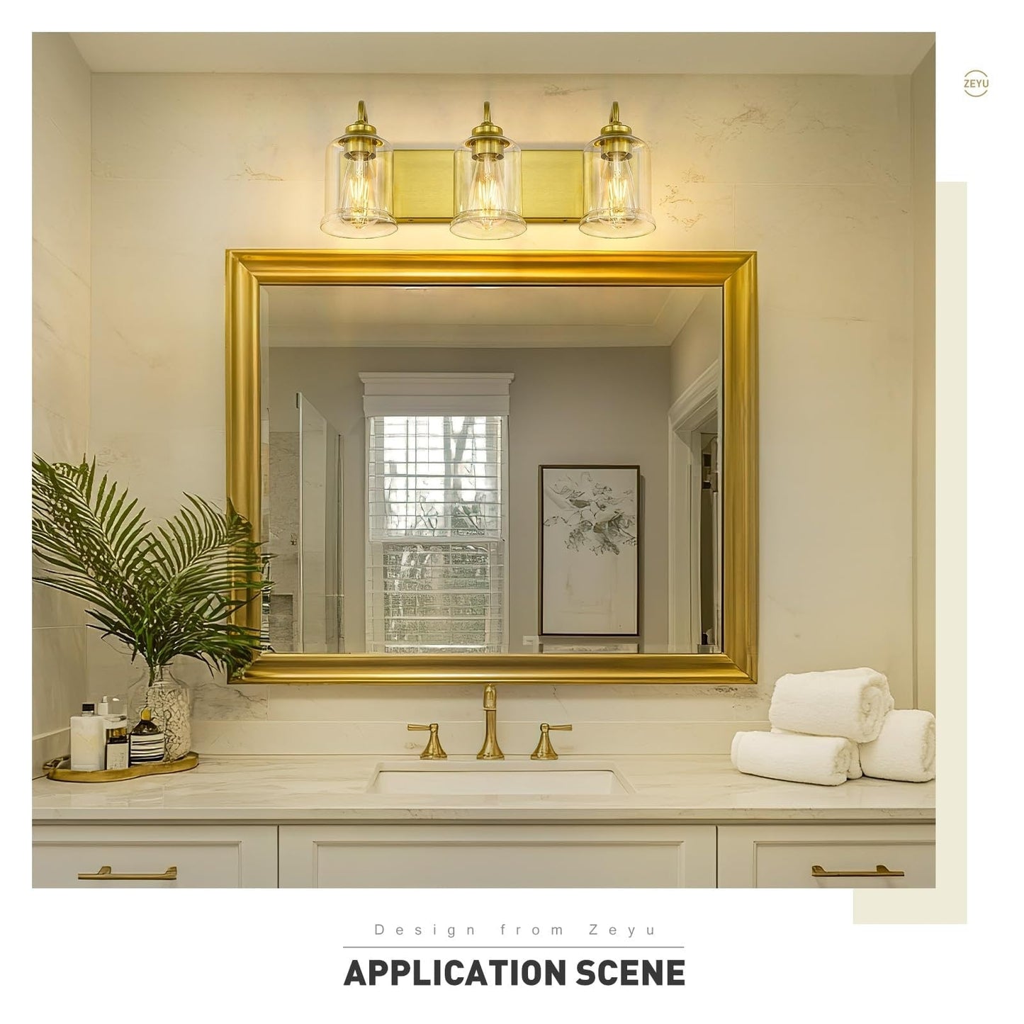 Appliques murales modernes à 3/4/5/6 lumières au-dessus du miroir pour salle de bain