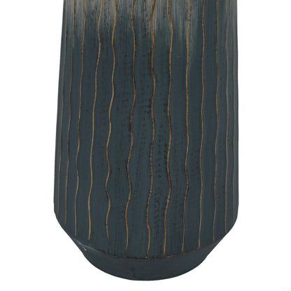 Vases bouteilles en métal à effet ombré multicolore (lot de 3)