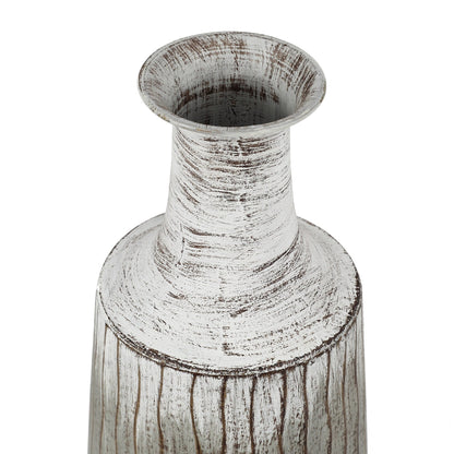 Vases bouteilles en métal à effet ombré multicolore (lot de 3)