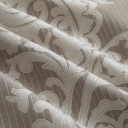 Ensemble de couette 7 pièces Nanshing Salem Damask Jacquard