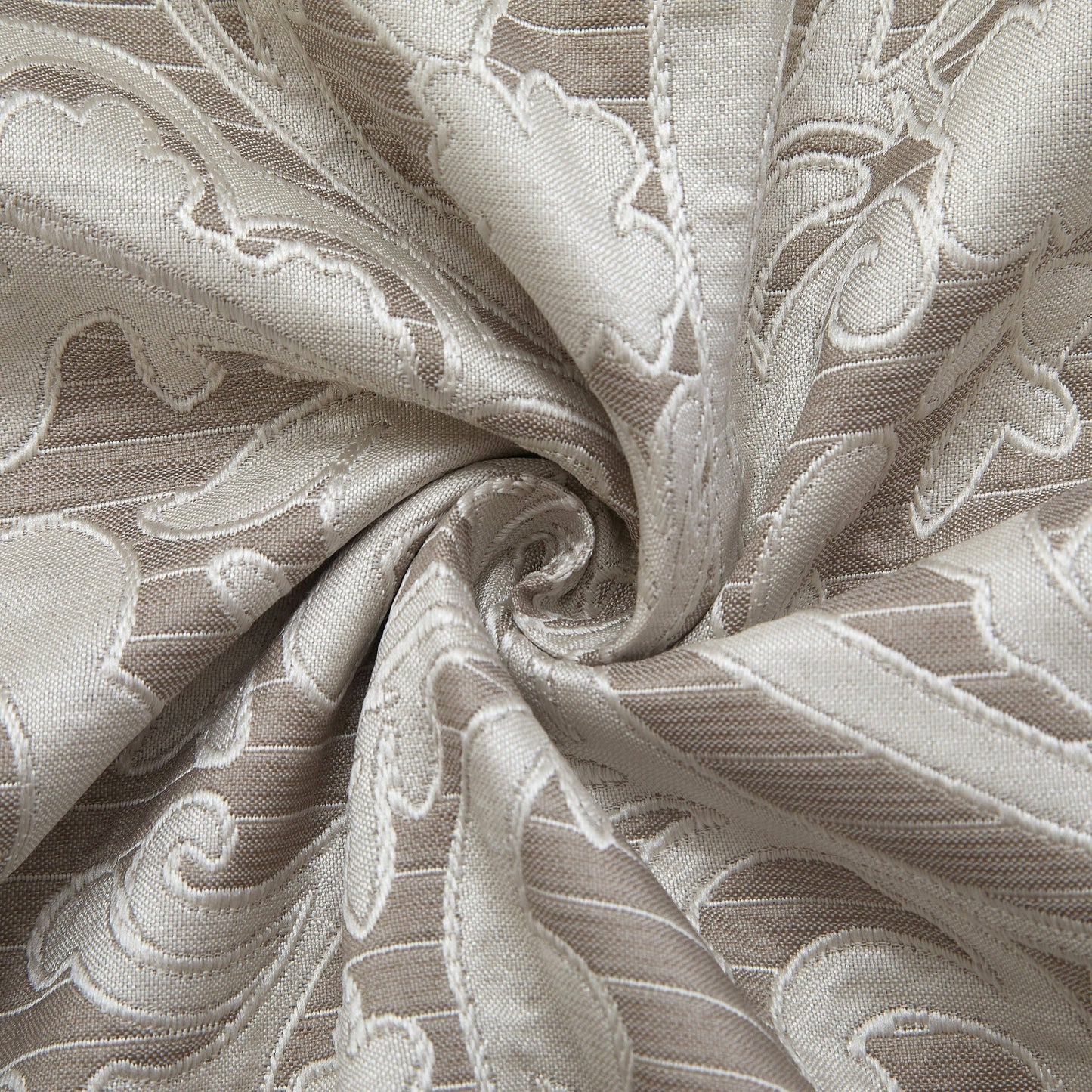 Ensemble de couette 7 pièces Nanshing Salem Damask Jacquard