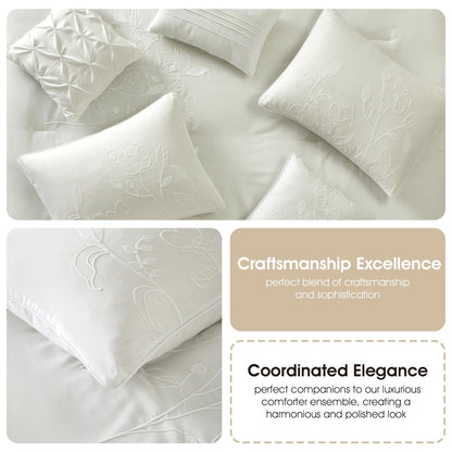 Ensemble de couette florale botanique 7 pièces Nanshing Taylor