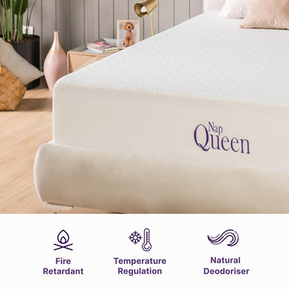 Matelas NapQueen Elizabeth 8 en mousse à mémoire de forme et gel rafraîchissant