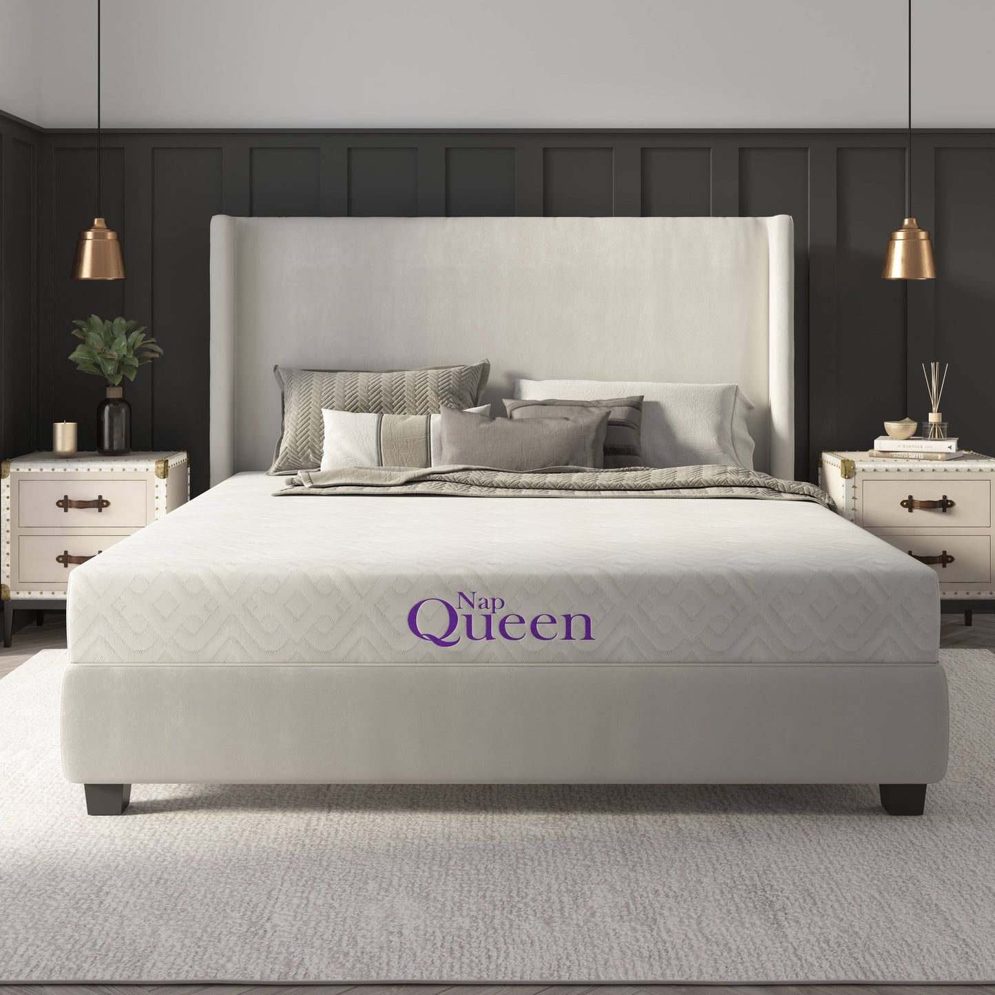 Matelas NapQueen Elizabeth 8 en mousse à mémoire de forme et gel rafraîchissant