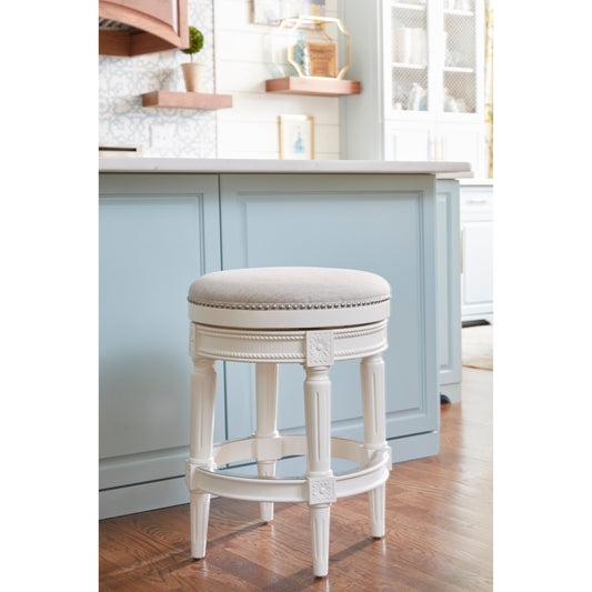 Tabouret de bar pivotant sans dossier Chapman de New Ridge Home Goods, hauteur comptoir, 66 cm (26 pouces)
