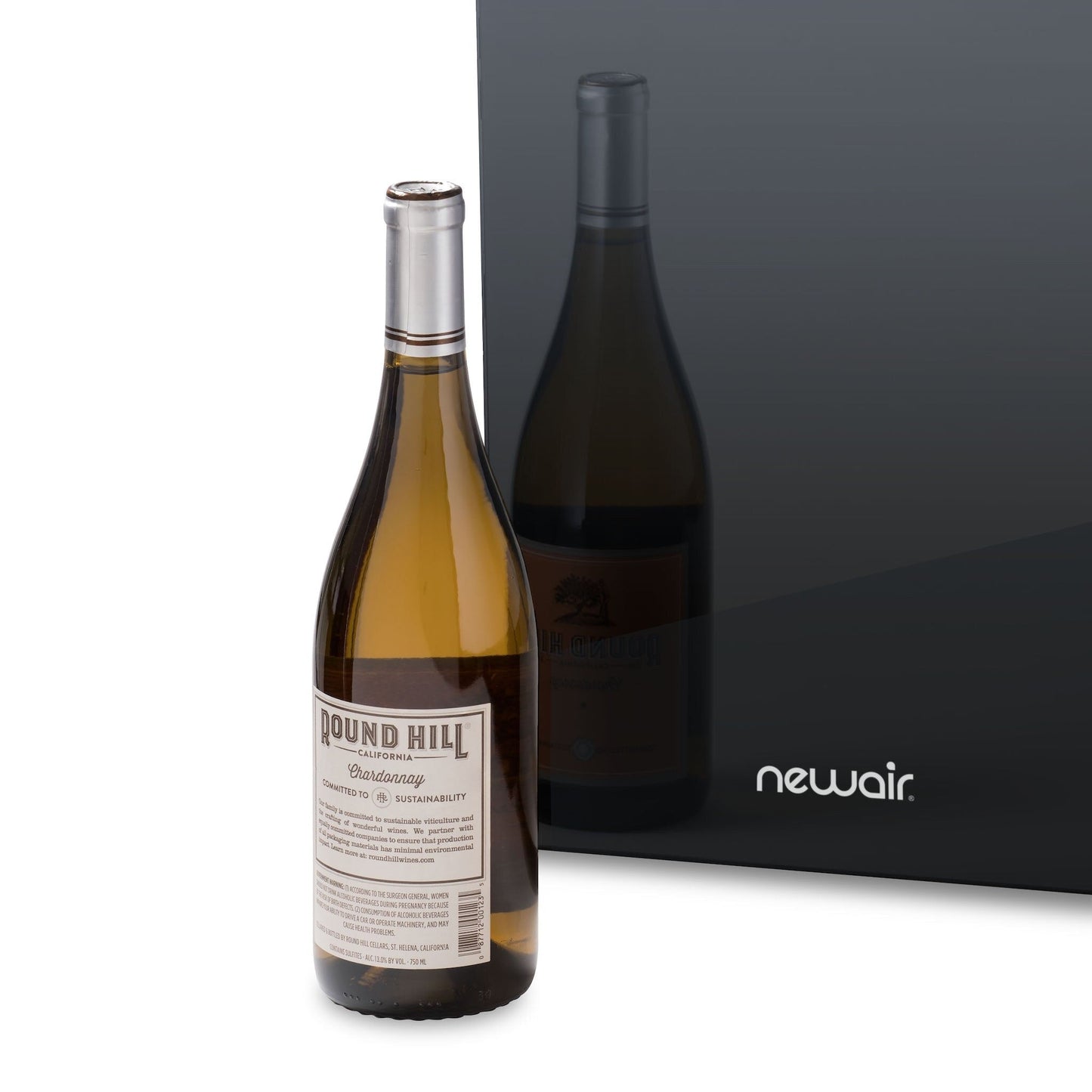 Cave à vin Newair Shadow-T Series, réfrigérateur à double zone de température (18 bouteilles), pose libre, thermoélectrique, commande numérique