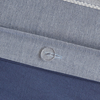 Ensemble de couette surdimensionnée en coton bleu noble de Madison Park Signature