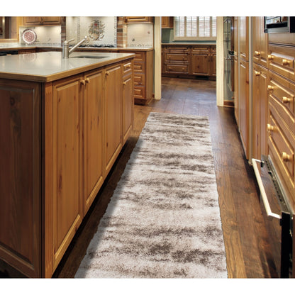 Noori Rug Lux Madison Tapis à poils longs abstrait 5,1 cm