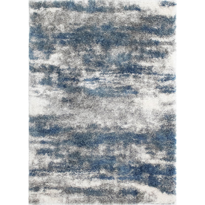 Noori Rug Lux Madison Tapis à poils longs abstrait 5,1 cm