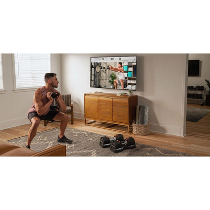 Ensemble d'haltères NordicTrack Select-a-Weight de 55 lb