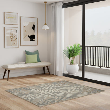 Tapis d'intérieur/extérieur à motif floral Nourison Alice