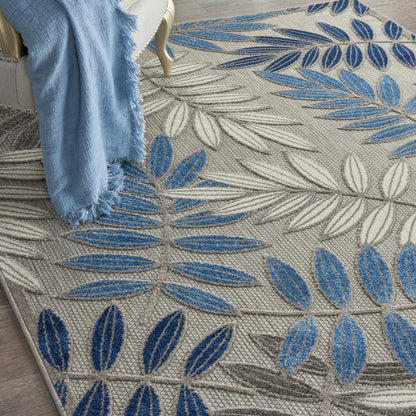 Tapis d'intérieur/extérieur à motif floral Nourison Alice