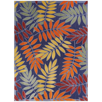 Tapis d'intérieur/extérieur à motif floral Nourison Alice