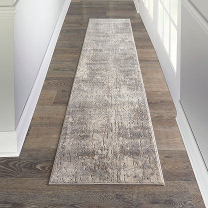 Tapis Nourison Concerto à motifs abstraits beige et gris vieilli
