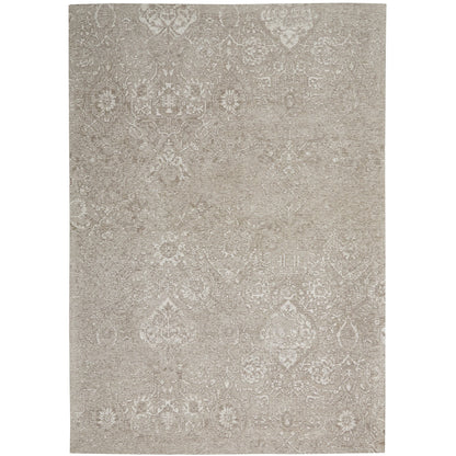 Tapis contemporain Nourison Damas vieilli