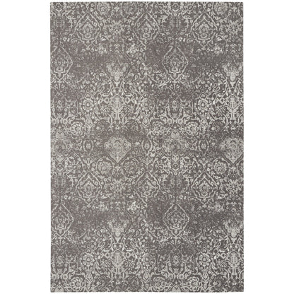 Tapis contemporain Nourison Damas vieilli