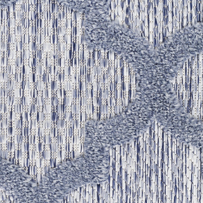 Tapis Nourison Easy Care intérieur/extérieur à motif treillis marocain