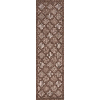 Tapis Nourison Easy Care intérieur/extérieur à motif treillis marocain