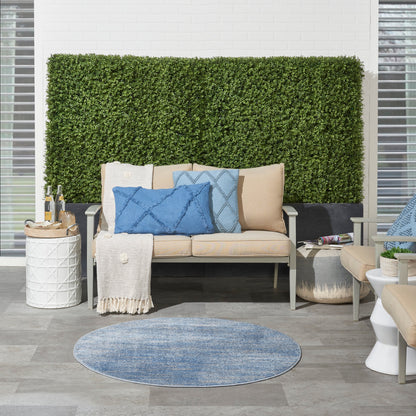 Tapis d'intérieur/extérieur contemporain uni Nourison Essentials