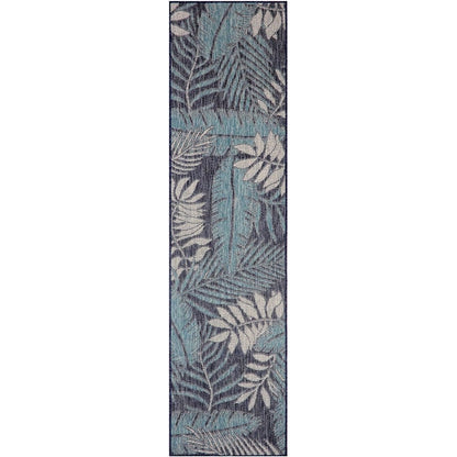 Tapis d'intérieur/extérieur Nourison Garden Oasis, inspiré par la nature