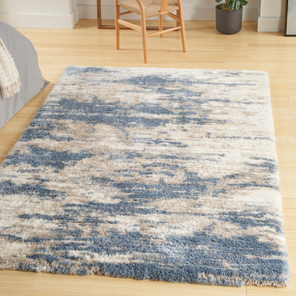 Tapis Nourison Luxueux Shag Abstrait Glamour à poils ultra moelleux