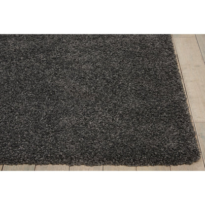 Tapis Nourison Malibu Shag moderne en peluche unie