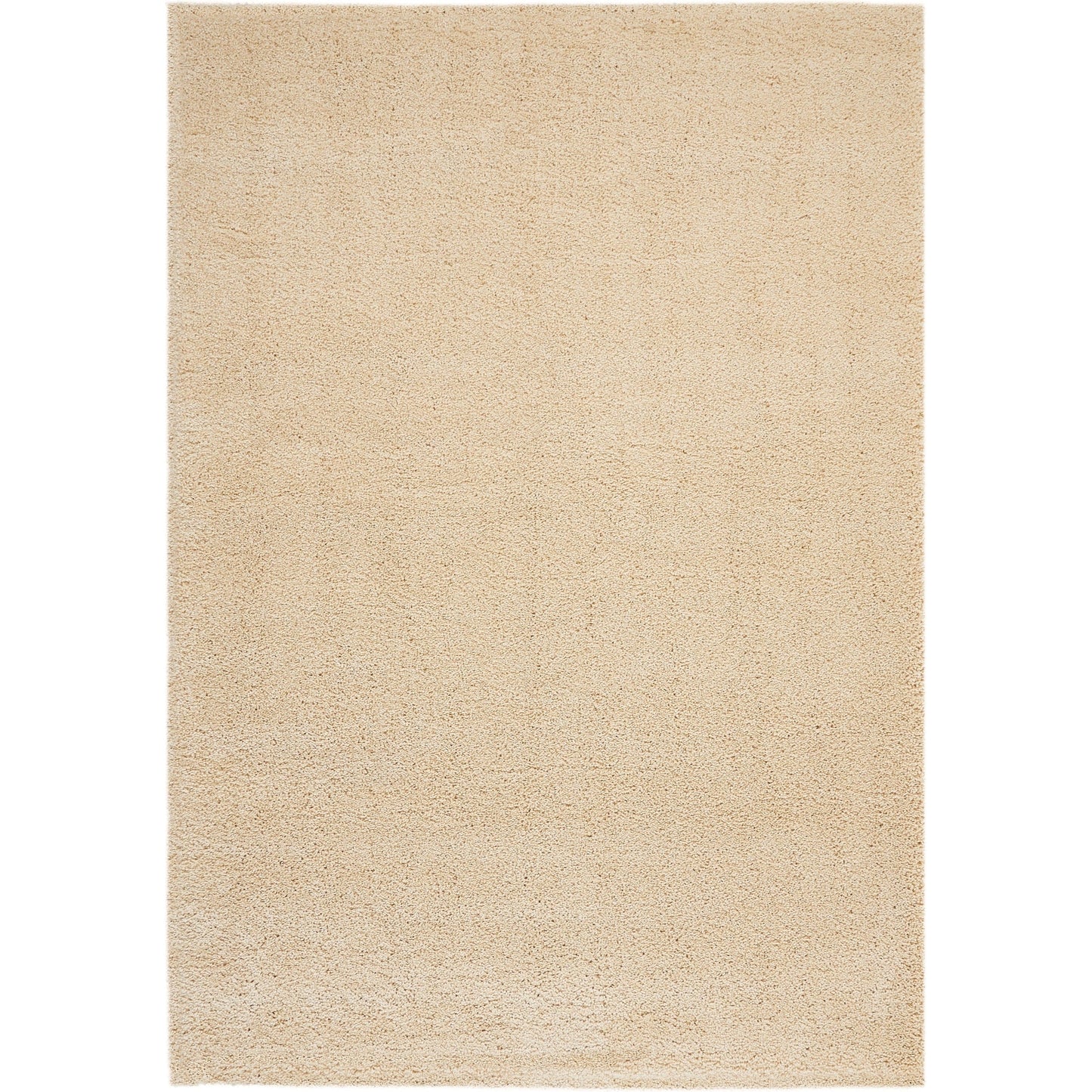 Tapis Nourison Malibu Shag moderne en peluche unie