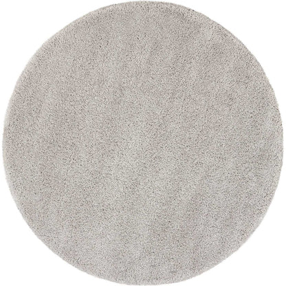 Tapis Nourison Malibu Shag moderne en peluche unie