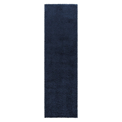 Tapis Nourison Malibu Shag moderne en peluche unie
