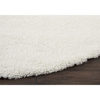 Tapis Nourison Malibu Shag moderne en peluche unie