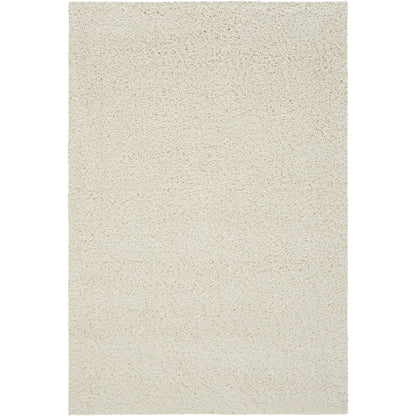 Tapis Nourison Malibu Shag moderne en peluche unie