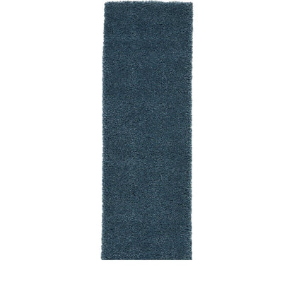 Tapis Nourison Malibu Shag moderne en peluche unie
