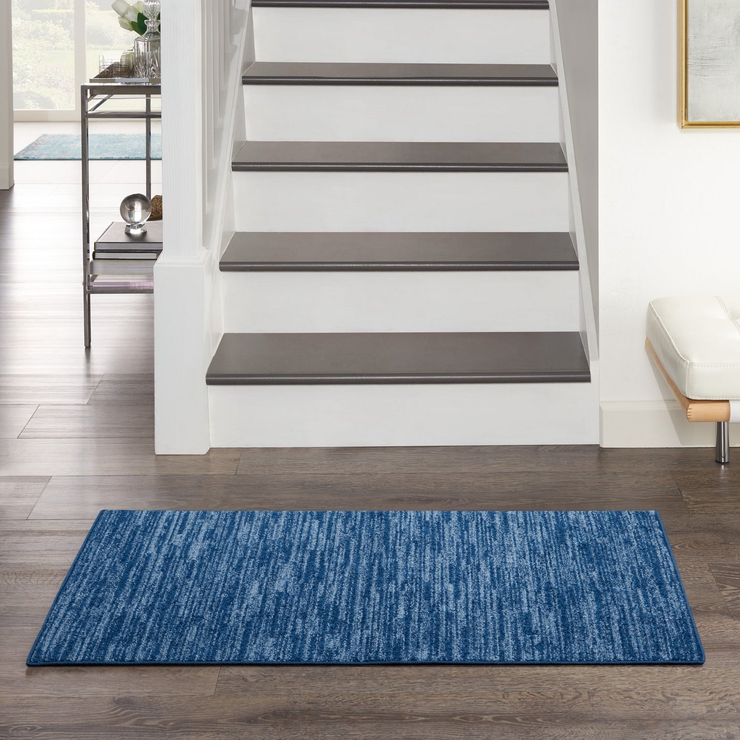 Tapis d'intérieur/extérieur contemporain uni Nourison Essentials