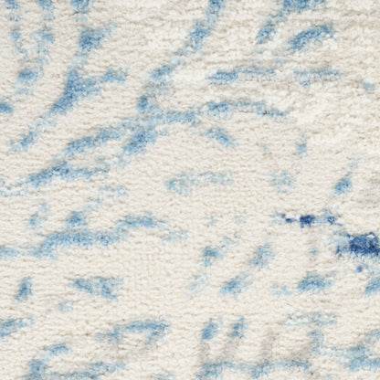 Tapis Nourison Pompéi, motif coquillages et coraux, idéal pour la plage côtière