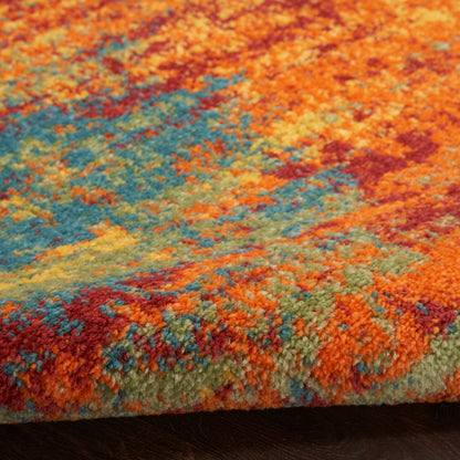 Tapis d'intérieur/extérieur abstrait Nourison Sandy