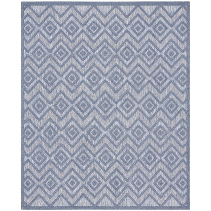 Tapis Nourison polyvalent pour intérieur/extérieur à tissage plat géométrique