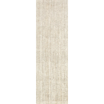 Tapis de ferme en jute uni Nuloom Ashli