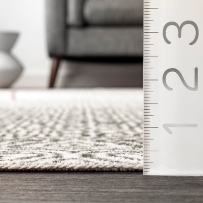 Tapis lavable en machine Nuloom Hart SpinClean Abstract Tribal