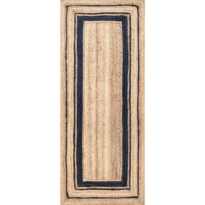 Tapis de sol Nuloom Rikki Coastal en jute tressé